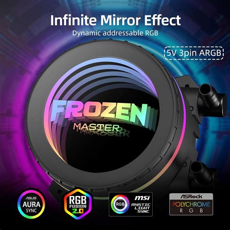 Megaccel MATX PC Case with 6 ARGB Fans + 360mm AIO ARGB CPU India | Ubuy