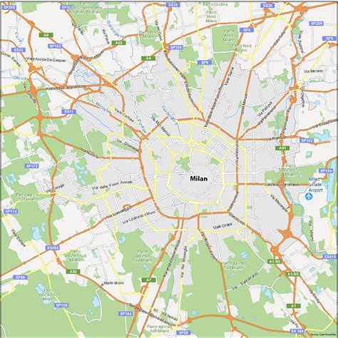 Where Is Milan On Italy Map at Trudi Abbas blog