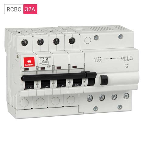 Havells Electromechanical 4P RCBOs TPN 30mA 32A | mykit | Buy online ...