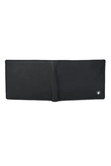 Buy Men Black Textured Leather Wallet Online - 670342 | Louis Philippe