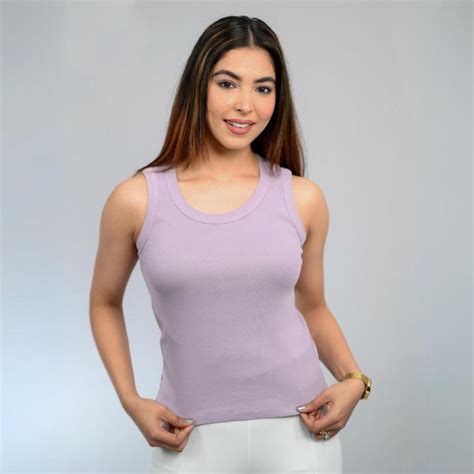 Rib top for women