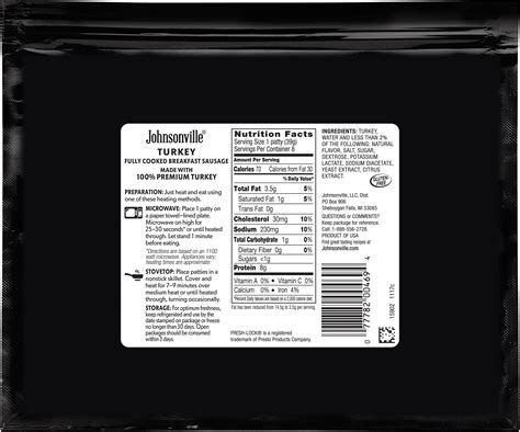 Johnsonville Turkey Sausage