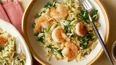 Lemony Shrimp Scampi with Orzo and Arugula Recipe | Giada De Laurentiis ...