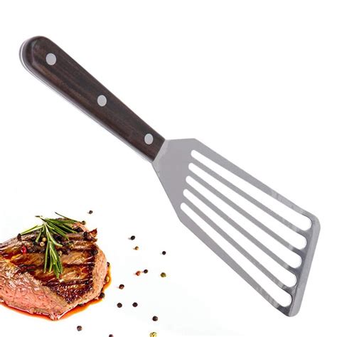 Fish Turner Set Fish Spatula With Wooden Handle St... – Grandado