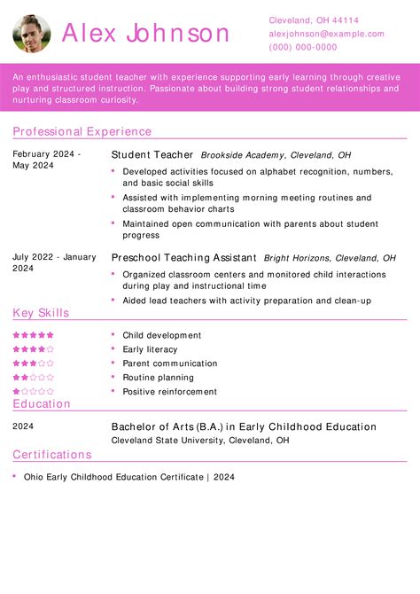 22 Best Student Teacher Resume Examples and Templates for 2025 - ResumeBuilder.com
