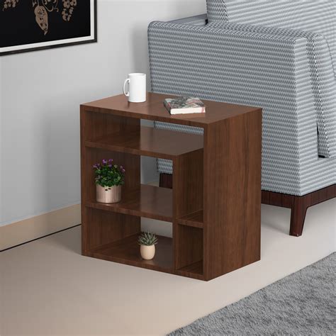 Grayson Side Table - Brazilian Walnut | Neehv Home Furniture