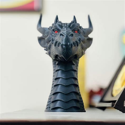 Dragon Headphone & Console Stand – 3D Accessory | Quantum Legends