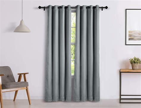 Buy Amazon Brand - Solimo Room Darkening Blackout Door Curtain, 7 Feet ...