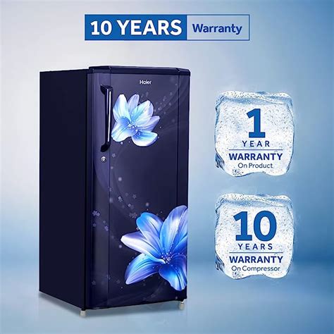 Haier 190 L 2Star Direct-Cool Single Door Refrigerator (HED-19TMF, Mar ...