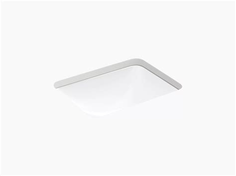 K-20000-0 | Caxton™ 20-1/2" rectangular undermount bathroom sink ...