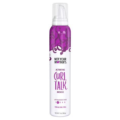 Not Your Mother's Curl Talk Curl Activating Hair Mousse for Lightweight ...