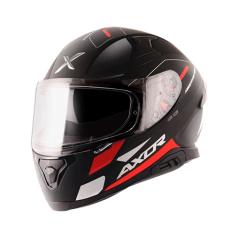 Axor Apex Turbine D/V Gloss Helmet (BLACK RED GREY) – AH Helmets
