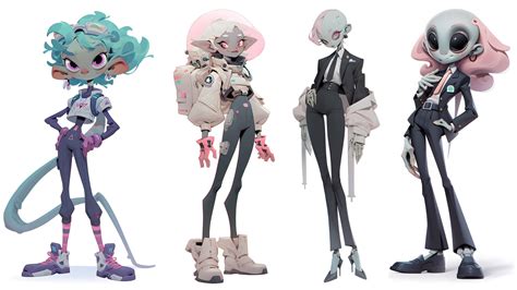 Image result for Alien Girl Characters