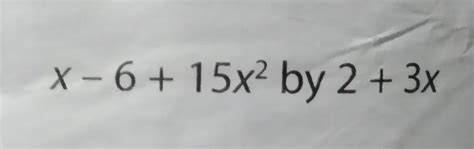 Using the long division method, divide the following polynomial by a ...