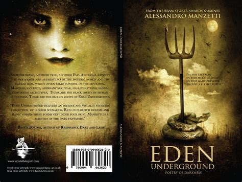 Eden Underground: Poetry of Darkness by Alessandro Manzetti - Crystal Lake
