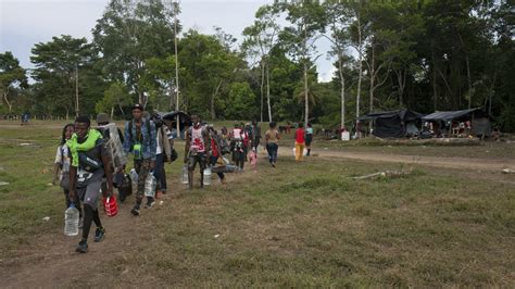 A once-remote patch of rainforest is now packed with migrants trying to ...