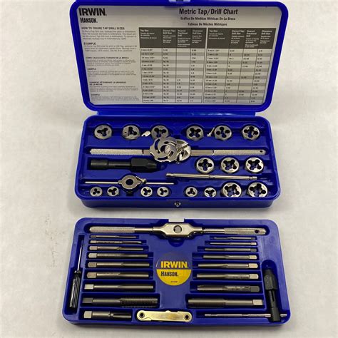 Irwin Hanson 41 Pc. Metric Tap & Die Super Set, 26317 - Shop - Tool Swapper