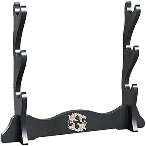 Sword Holder Yin Yang Fish Pattern Sword Stand Japanese Samurai ...