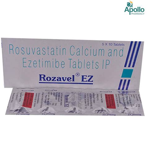 Rozavel EZ Tablet 10's Price, Uses, Side Effects, Composition - Apollo ...