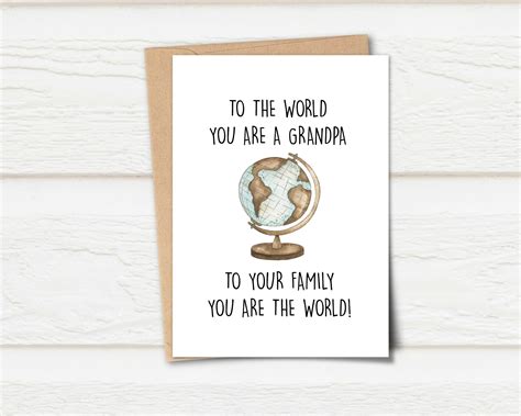 Grandpa Birthday Card Printable