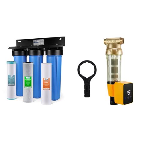 Ispring Whole House Water Filter System Spin Down Sediment Water ...