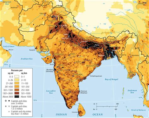 Asia Population Map 的图像结果