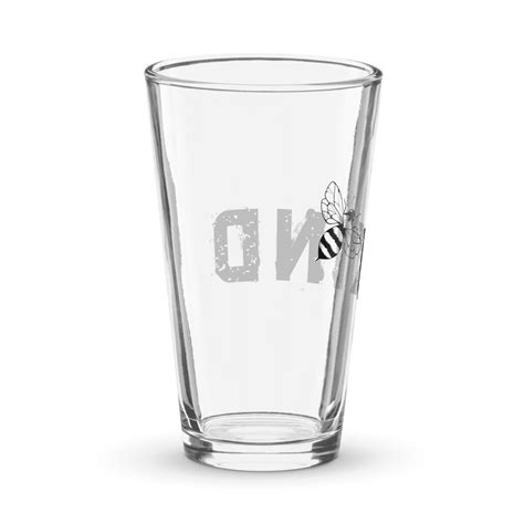 Bee Kind Garden Pint Glass | Plant Addicts