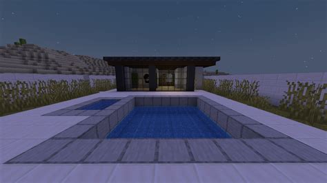 Image result for Halny Minecraft House Tutorial with Pool