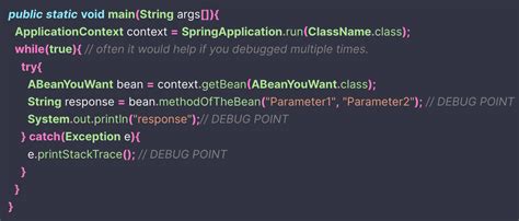 How to Debug in Spring Boot Application 的图像结果