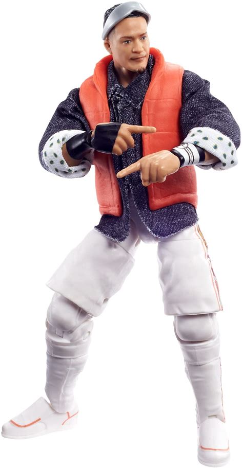 WWE GVB88 Kushida Elite Collection Action Figure, 6 Inch/15.24 cm Tall ...