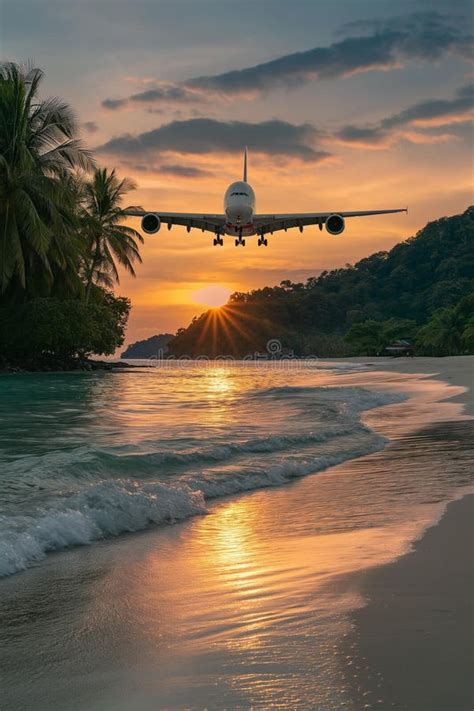 Image result for Plane Flying Over Beach Drawing
