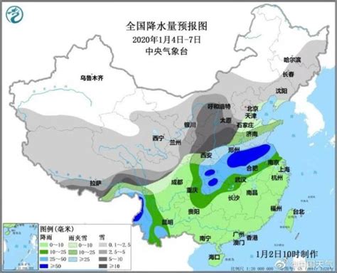 全国出行天气地图：今年来最强雨雪展开 湖南等地警惕“地穿甲”-天气新闻-中国天气网