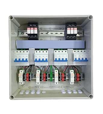 ASPA Solar DCDB 4 in 4 out 20A 1000V MCB SPD AJB DC Array Junction ...