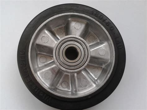 Gummirad 180 mm Hubwagen Rad Rollen Hubwagenräder Ersatzrad mit ...
