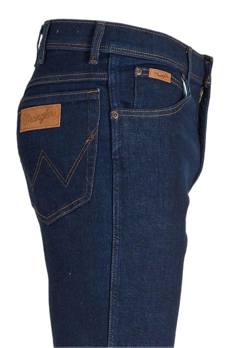 Wrangler slim fit jeans Texas Slim 1u blue | wehkamp