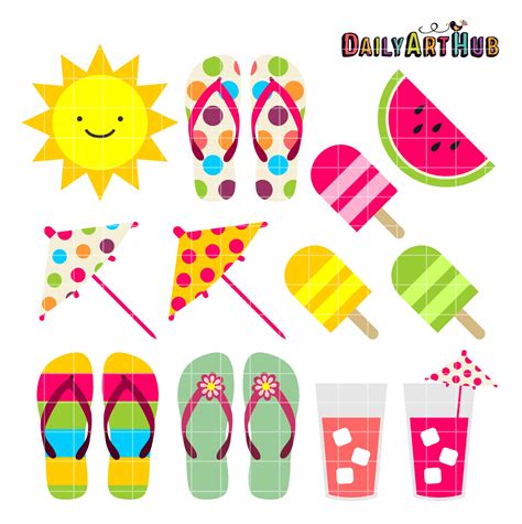 Free Printable Summer Clip Art