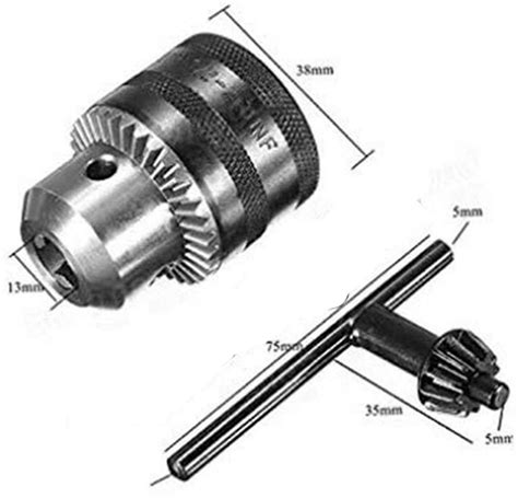 Kshivi SDCAD01 Drill Bits 13 mm Drill Chuck for Angle Grinder and Drill ...