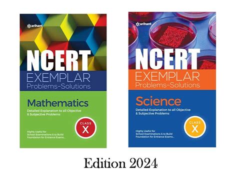Arihant NCERT Class 10 Exemplar (Mathematics + Science) Combo pack ...