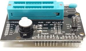 EMERGING TECHNOLOGIES AVR ISP Programmable Expansion Shield Board ...