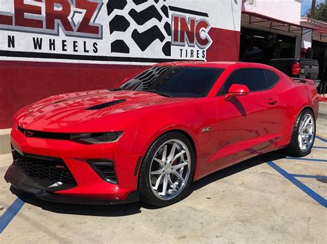 Chevrolet Camaro SS 6th Gen Red Ferrada FR2