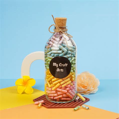Jual Capsule Message in Bottle [BELUM DITULIS] @mycraftarts - Large ...
