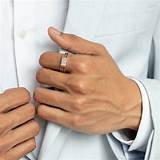 Minimalist Vibes Gold & Diamond Finger Ring for Men