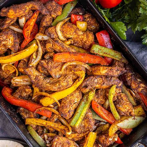 Oven Chicken Fajitas Recipe - Home. Made. Interest.