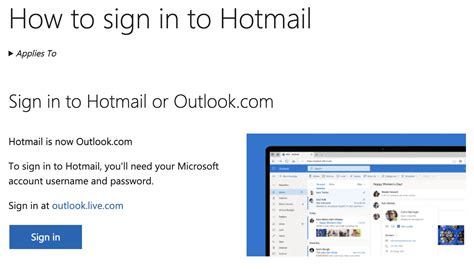Hotmail.com Sign In 的图像结果