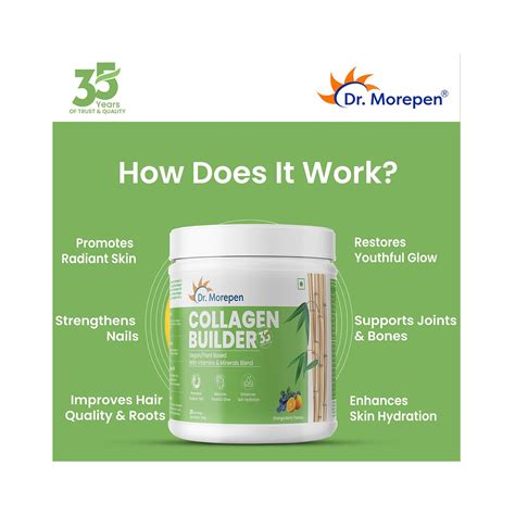 Dr Morepen Natural Collagen Builder (25 servings) - Cureka