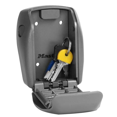 Image result for Master Lock Medium Key Safe How to Set Combination
