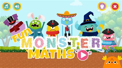 Fun Math Games Monster Math 的图像结果