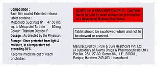 Prolonox 50 Tablet 10 - Uses, Side Effects, Dosage, Price | Truemeds