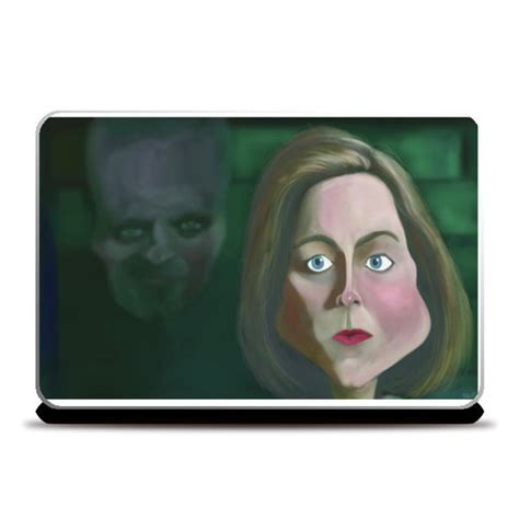 The Silence Of The Lambs | Caricature Laptop Skins – PosterGully