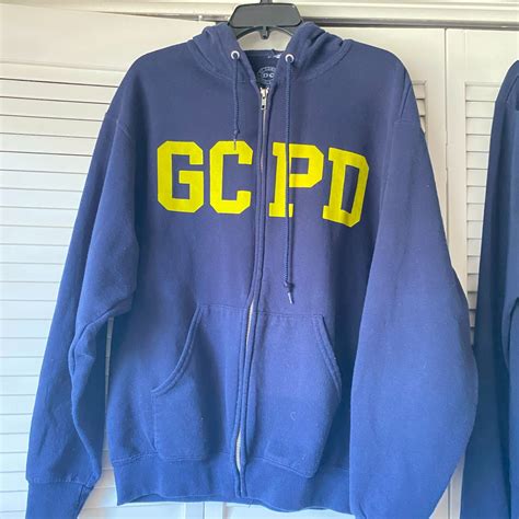 DC Gotham City Police Department Cadet Zip-Up Hoodie … - Gem